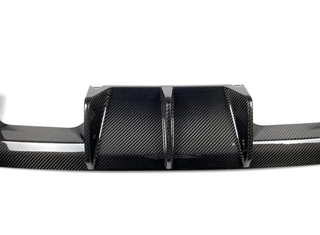 Dry Carbon Fiber OEM Style Rear Diffuser (G80 M3 | G82/G83 M4) - MidWest Bimmer Supply