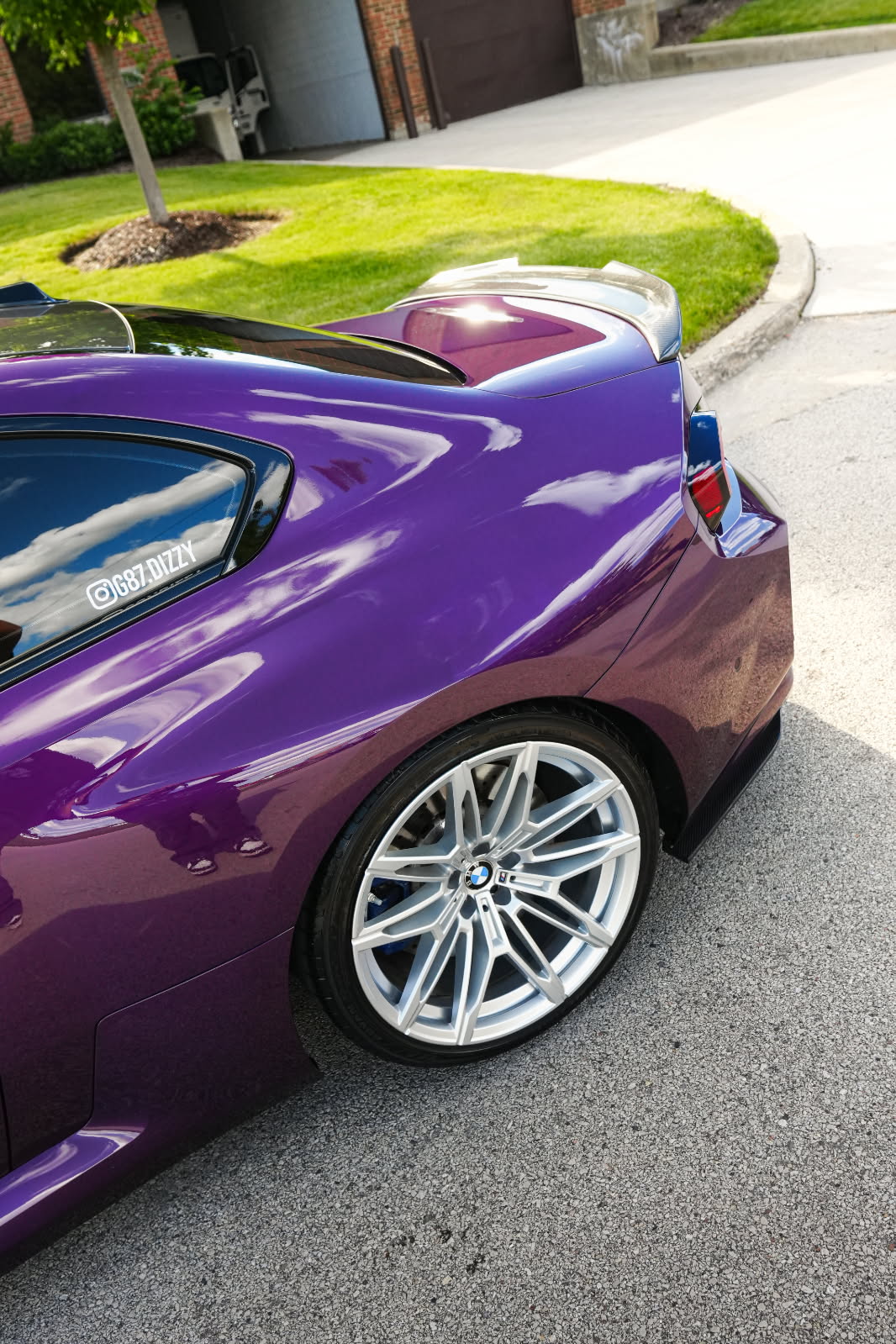 G42/G87 PSM Style Carbon Fiber Spoiler - G87 M2 G42 2-Series