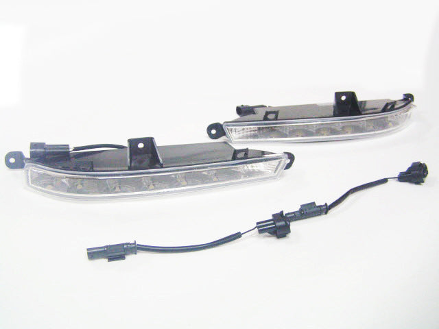 2007-2013 Mercedes Benz S Class W221 S63/S65 AMG Style Front Bumper W/ DRL