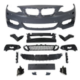 2013-2019 F22 BMW M-P Style Front Bumper  w/ Front LIP