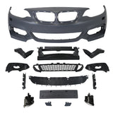 2013-2019 F22 BMW M-P Style Front Bumper  w/ Front LIP