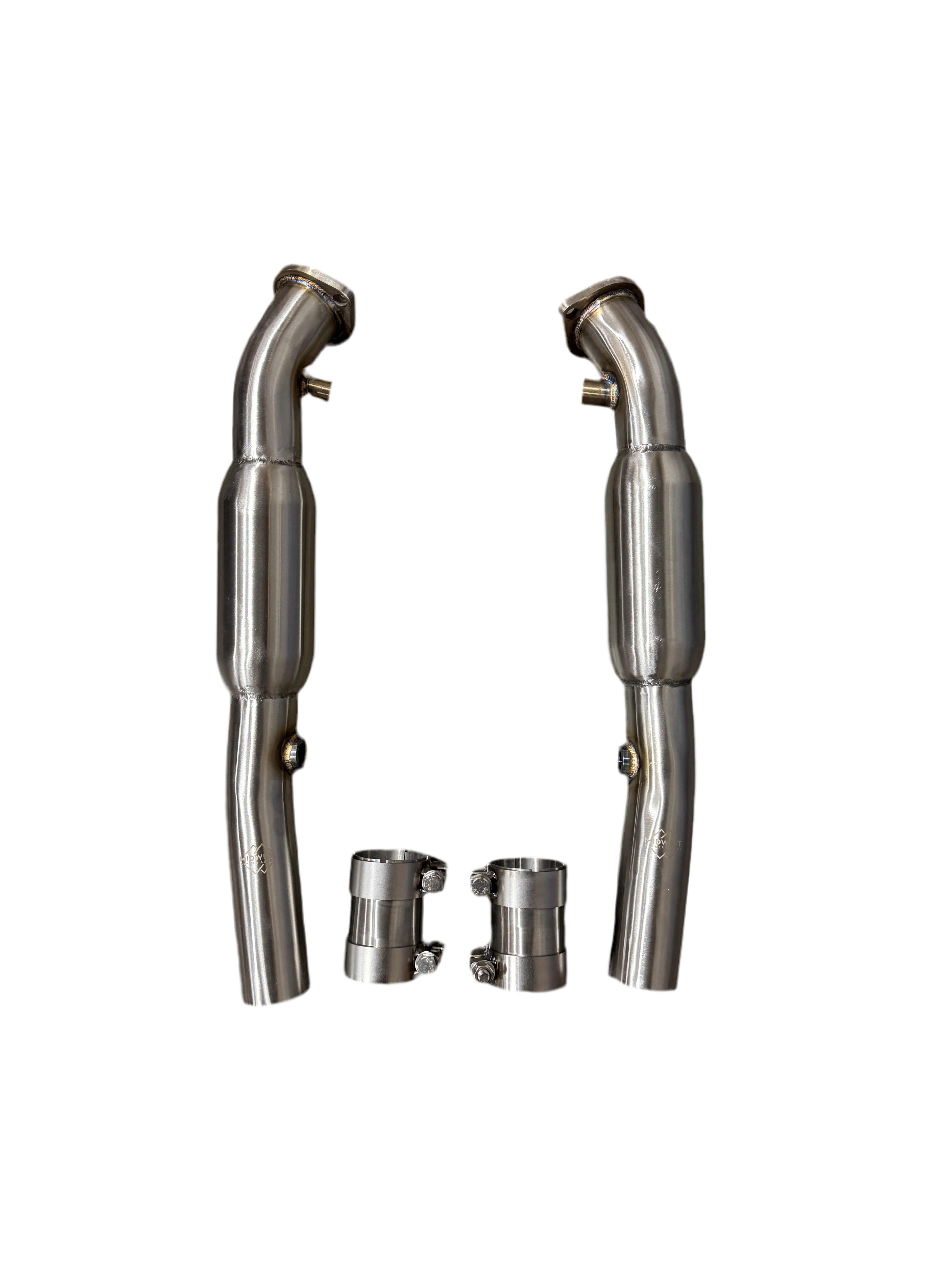  M3 E90 E92 中間キャンセルパイプ MBS E9X M3 Cat Delete/Test Pipes - E90 E92 E93 M3 – MidWest Bimmer