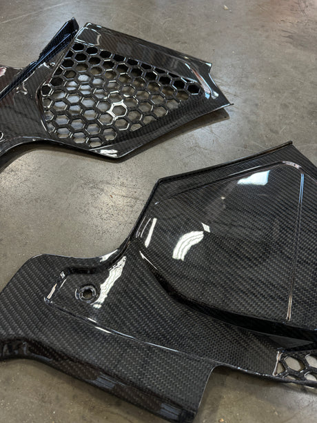 G8X S58 Dry Carbon Engine Bay Cowl Trim Cover