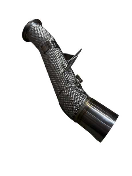 MBS F10 N55 Catless Downpipe - N55 F01, F02 740i, F10, F11, F15, F07 535i F06, F12, F13 640i E70, E71 X5, X6