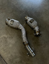 S55 Catted Downpipes w/heatshield - F80 M3 | F82/F83 M4 | F87 M2C