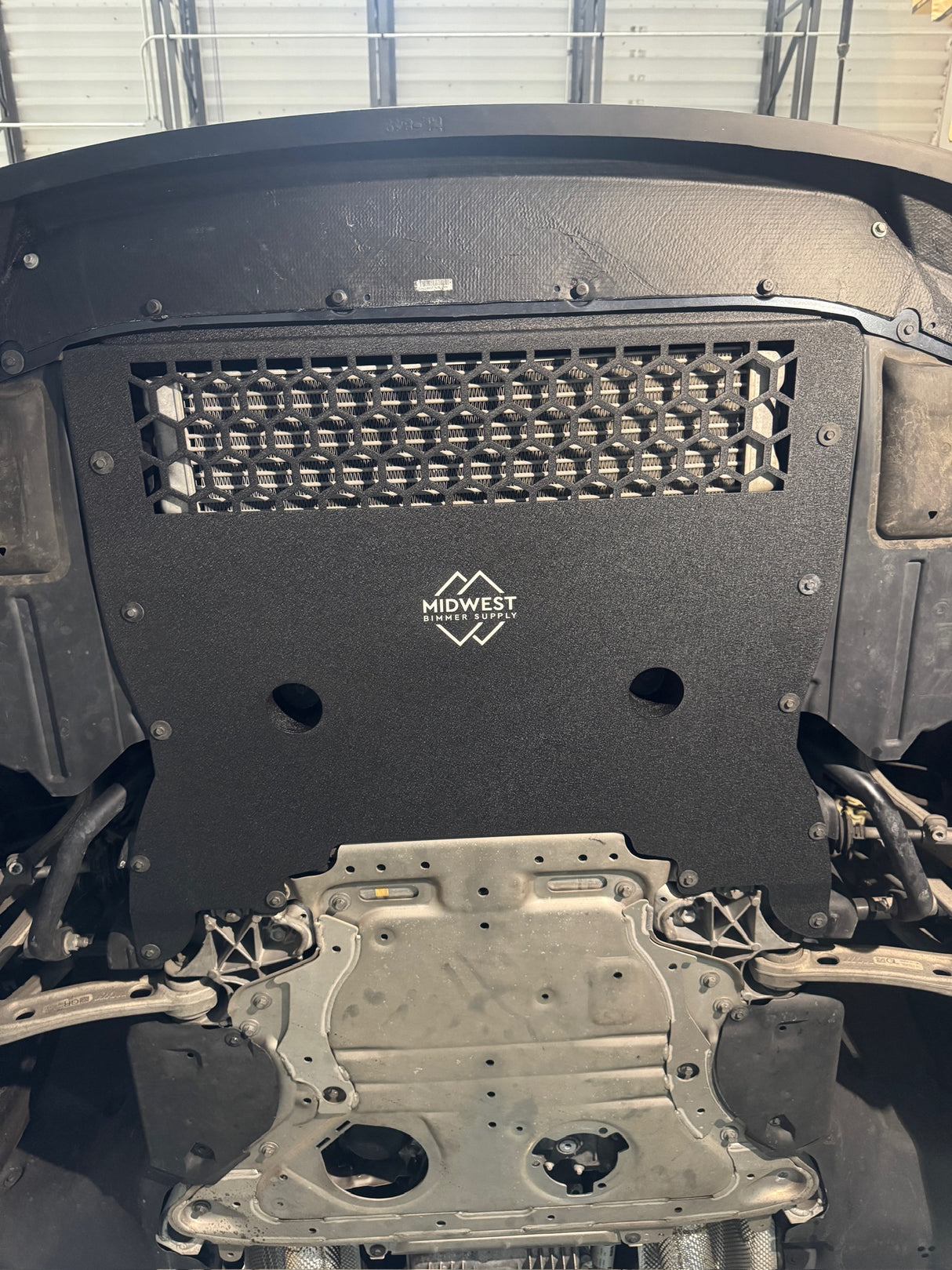 MBS F90 M5 Aluminum Skid Plate - F90 M5