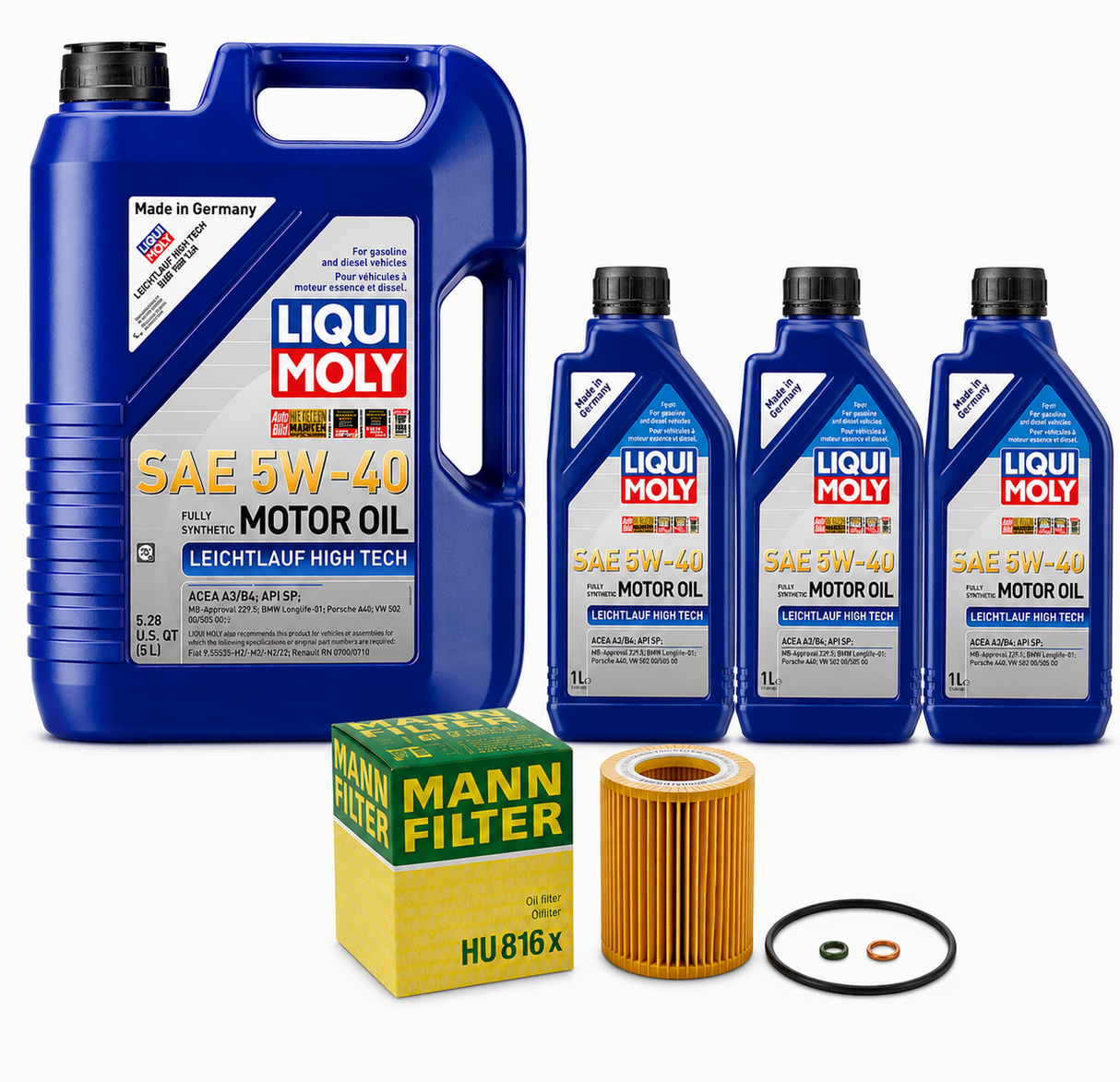 B58 5W-40 Motul Oil Change Kit – Gen 1 / Gen 2 / Gen 3