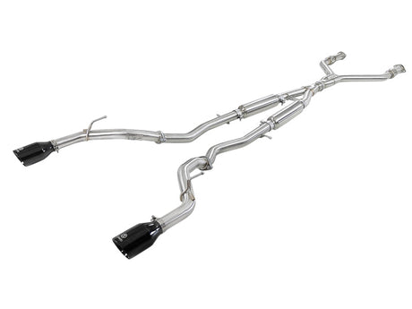 aFe Takeda 2.5" Stainless Steel Cat-Back Exhaust System | 2016-2024 Infiniti Q50 3.0L (49-36132)