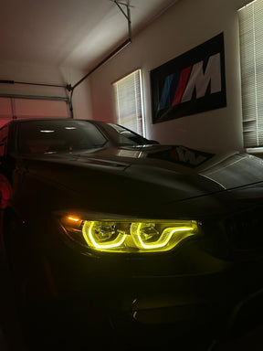 CSL Style Yellow DRL Module Set (BMW M3 F80 | M4 F82/F83) - MidWest Bimmer Supply