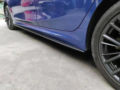 Carbon Fiber CMST Style Side Skirts (G20 3-Series) - MidWest Bimmer Supply