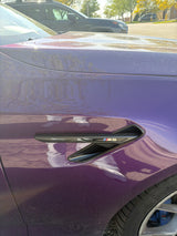 F90 M5 Dry Carbon Fiber Side Vent Trims - F90 M5