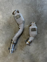 S55 Catted Downpipes w/heatshield - F80 M3 | F82/F83 M4 | F87 M2C