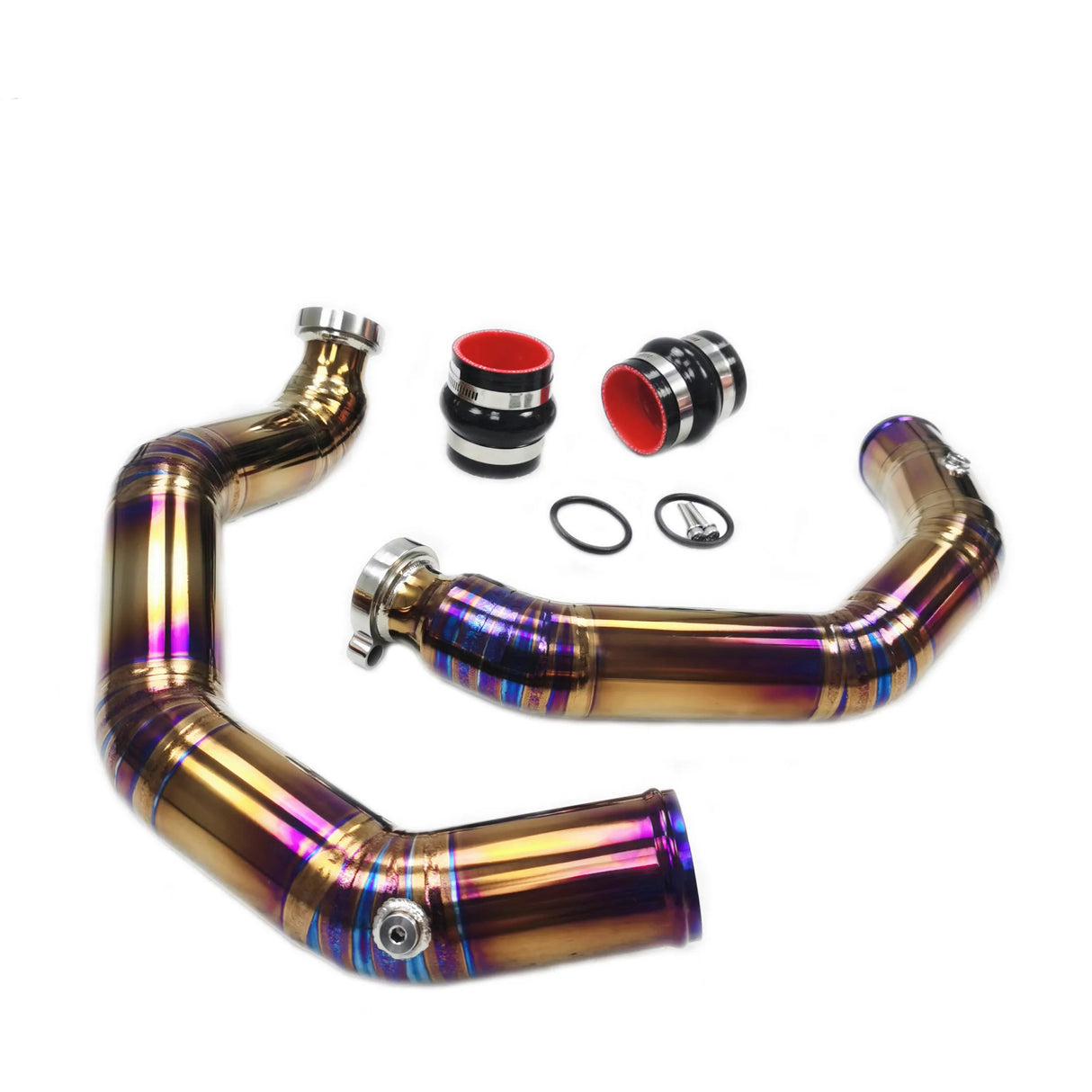 S55 Titanium Charge Pipe + J Pipe Combo - BMW F80 M3 | F82/F83 M4 | F87 M2C