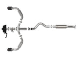aFe Power Gemini XV 3 IN to 2-1/2 IN 304 Stainless Steel Cat-Back Exhaust System w/ Cut-Out Carbon Fiber | 2023+ Toyota GR Corolla (49-36067-C)