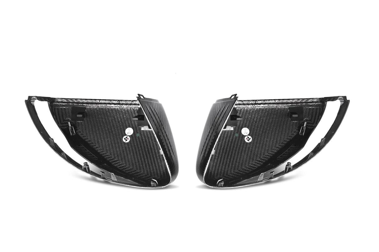 G63/G550/GLE/GLS Dry Carbon Fiber Mirror Cap Replacements