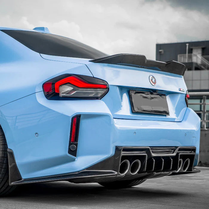 G87/G42 Carbon Fiber M-Performance Style Trunk Spoiler - G42 2-Series G87 M2