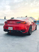 2017-2022 Q60 Gloss Black LED Diffuser With Winglets