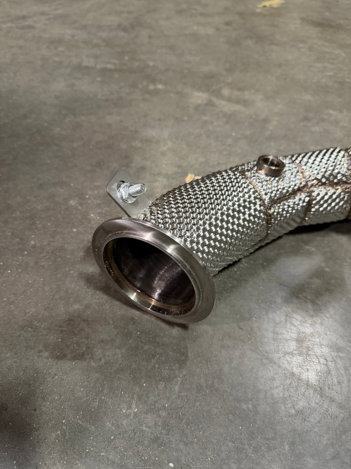 MBS N63 Catless Downpipes w/ Heatshield - G30 M550i 850i 2018-2023