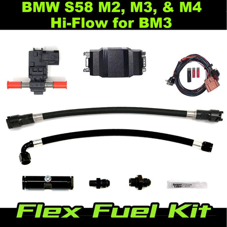 BMW Hi-Flow CANbus Flex Fuel Kit for the S58 M2, M3, M4, X3M, and X4M