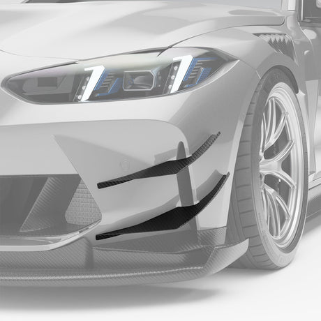 BMW M4 G82 Carbon Fiber Front Bumper Canards