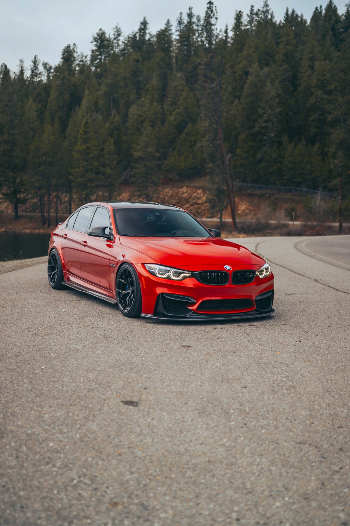 F80 M3 Carbon Fiber PSM Style Side Skirts - F80 M3