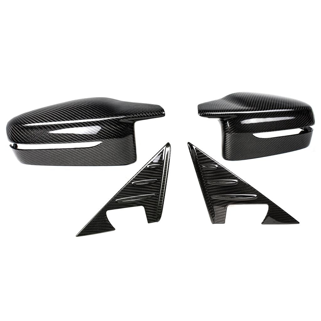 G80/G20 Dry Carbon Fiber Mirror Cap & Pillar Cover - ONLY G80 & G20 M340i