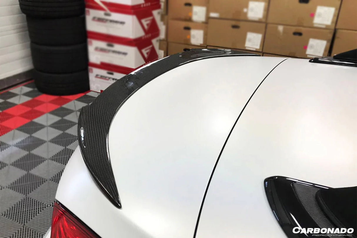F12 M6 Carbon Fiber V Style Spoiler
