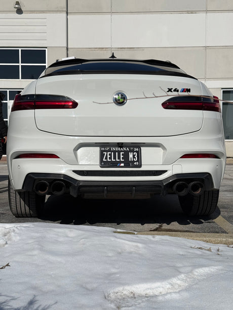 G02 X4M M Performance Carbon Fiber Rear Diffuser - G02 X4 X4M F98