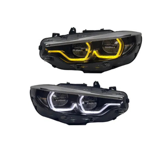 F8X Yellow/White Switchable IKON Headlights - F80 M3 F82 F83 M4