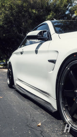 F80 M3 Carbon Fiber PSM Style Side Skirts - F80 M3