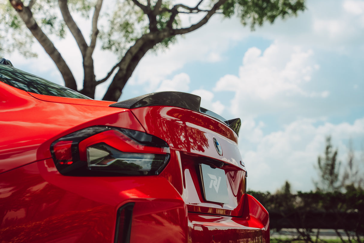 G87/G42 Carbon Fiber M-Performance Style Trunk Spoiler - G42 2-Series G87 M2