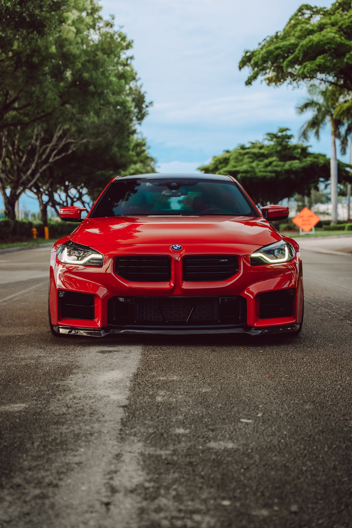 G87 M2 - Carbon Fiber CS Style Front Lip 1pc - BMW G87 M2