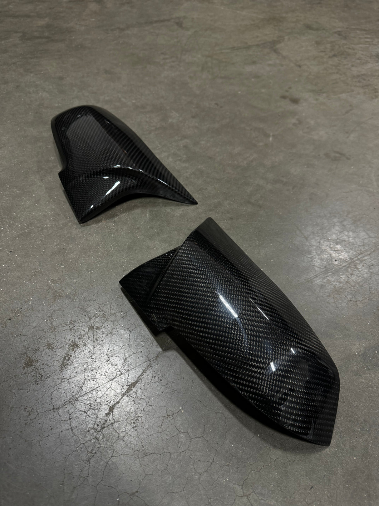Dry Carbon Fiber Mirror Cover Replacement Set (BMW F20/F22/F30/F32/F33/F36)