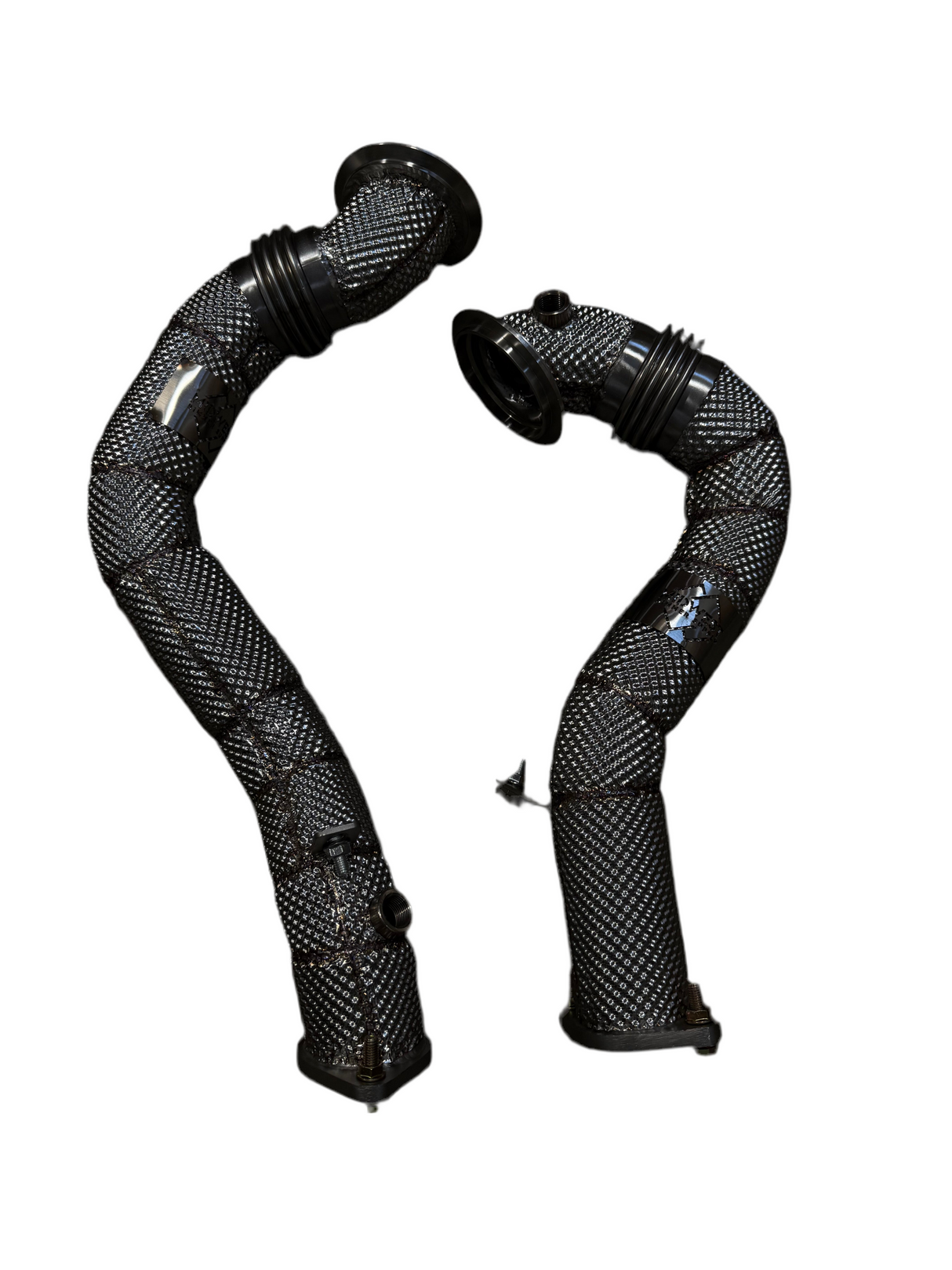 MBS N54 E9X Catless Heatshield Downpipe- 135i 335i 335is 1M