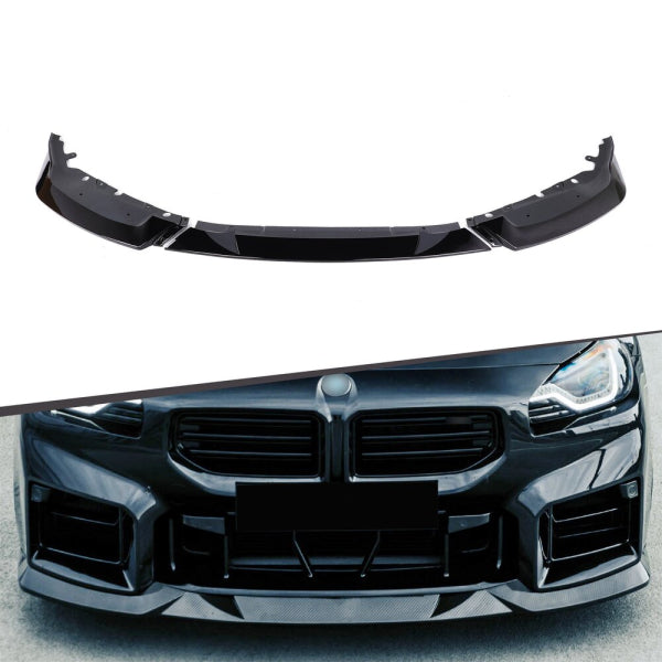 G87 M2 Gloss Black MHC Style Front Lip - G87 M2