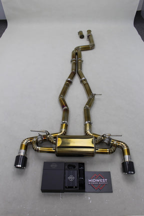 (Customizable) Toyota Supra A90/A91 Valved Exhaust System - MidWest Bimmer Supply