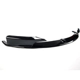 F30 Gloss Black M Performance Style Front Lip - F30 3-Series M Sport