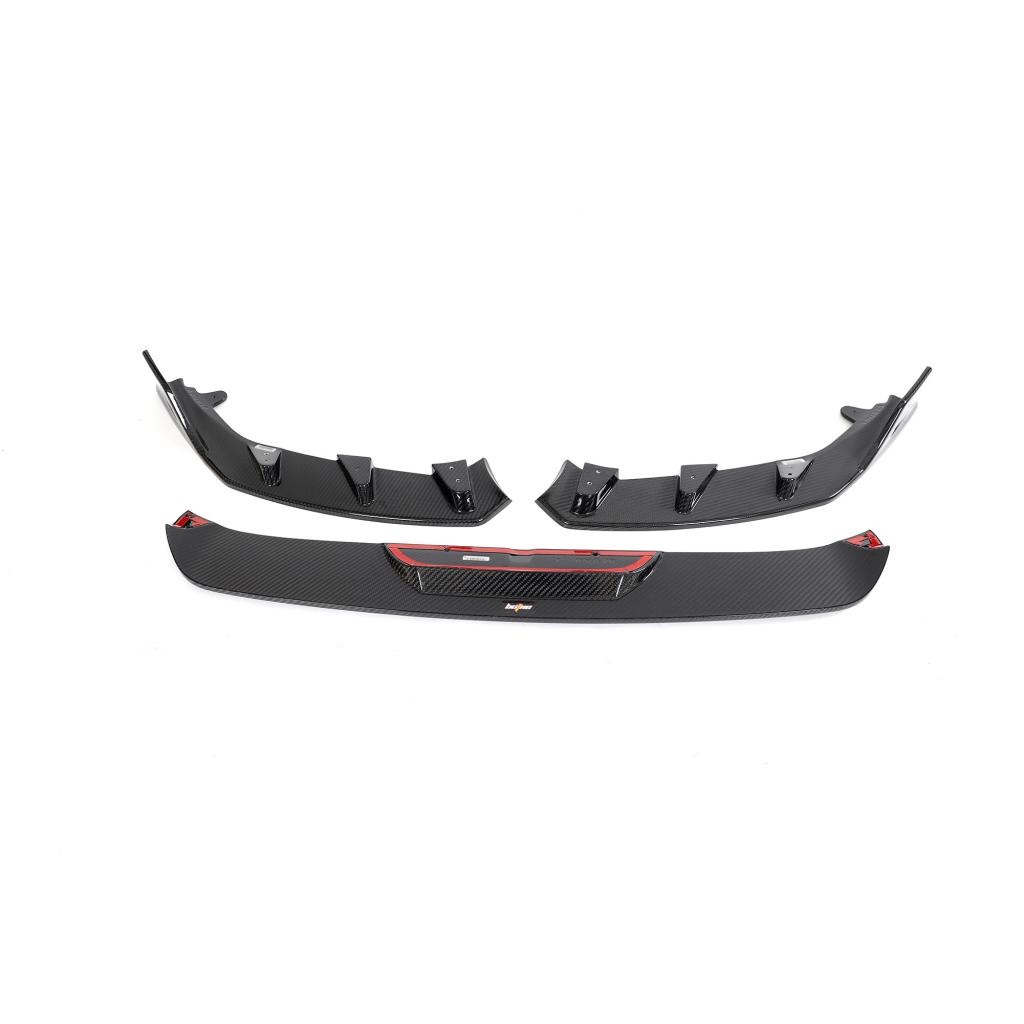 MBS V1 G87 Dry Carbon Fiber Front Lip 3pc - G87 M2