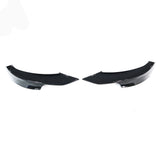 E92/E93 LCI Gloss Black MP Style Front Splitters - E92 E93 3-Series LCI