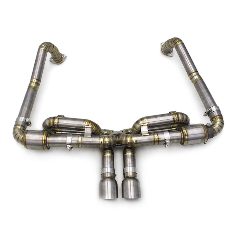 Porsche 718 Boxter/Cayman Valved Exhaust System - Porsche 718 Boxter Cayman 2016-2023