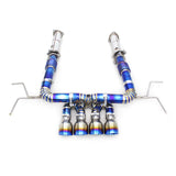 Corvette C8 Z06 Track Exhaust System with 200 Cell Catted Downpipe - Chevrolet Corvette C8 Z07
