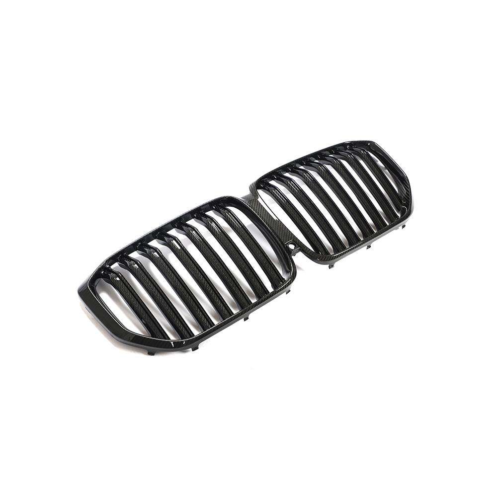 X5 G05/F95 Dry Carbon Fiber Front Grille - 19-22 X5 G05 X5M F95 Pre-LCI