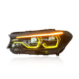 F90 M5/G30 OEM Style Switchback Headlight White/Yellow/Amber - F90 M5 G30 5-Series PRE LCI