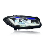 F10 5-Series Laser Style Switchback Headlights White/Yellow - F10 5-Series