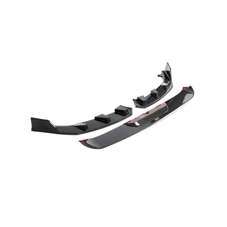 MBS V1 G87 Dry Carbon Fiber Front Lip 3pc - G87 M2