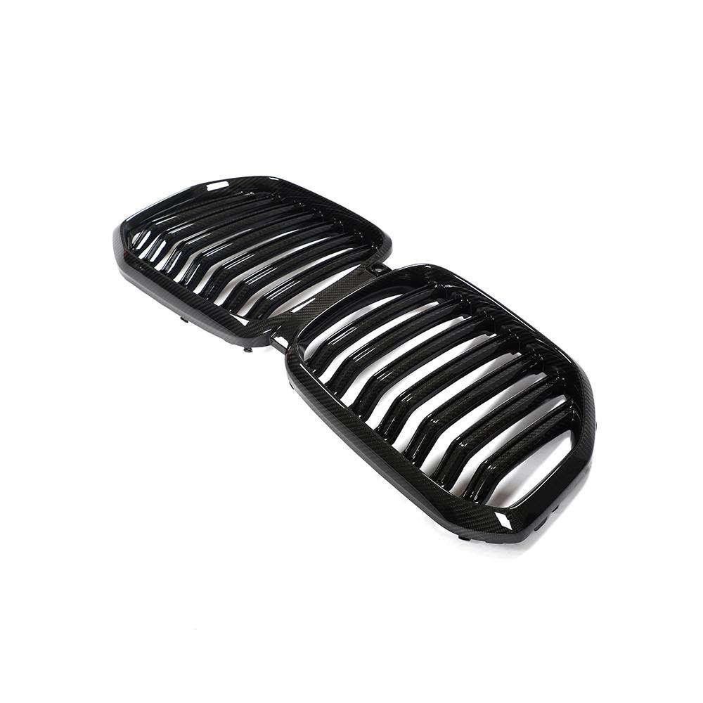 X5 G05/F95 Dry Carbon Fiber Front Grille - 19-22 X5 G05 X5M F95 Pre-LCI
