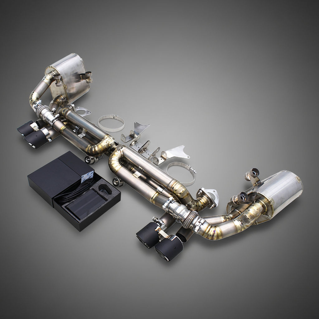 Valved Sport Exhaust System for Porsche 911 Carrera / S / GTS (991.1) - Porsche 911 Carrera S GTS 991.1