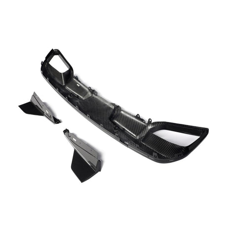 MBS F95 X5M LCI Dry Carbon Fiber Rear Diffuser MBS Style - F95 X5M LCI