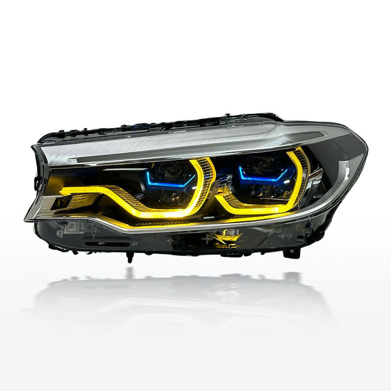 G30 OEM V2 Style Switchback Headlight White/Yellow - G30 5-Series PRE LCI 18-20 (LED LIGHTS ONLY)