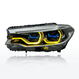 G30 OEM V2 Style Switchback Headlight White/Yellow - G30 5-Series PRE LCI 18-20 (LED LIGHTS ONLY)